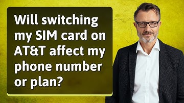 Will switching my SIM card on AT&T affect my phone number or plan?