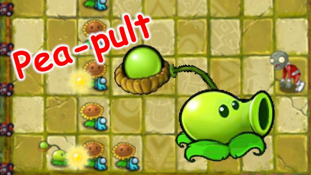 Pea Pult New Pvz Plant Pvz Mod PVZ PLUS Plants Vs Zombies YouTube