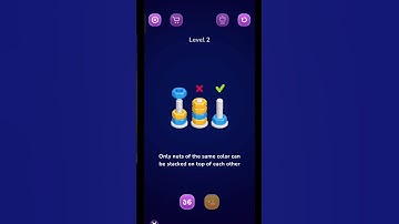 Nut Sort Level 1-2 I Android Gameplay 1080P I #shorts #short #games #gameplay