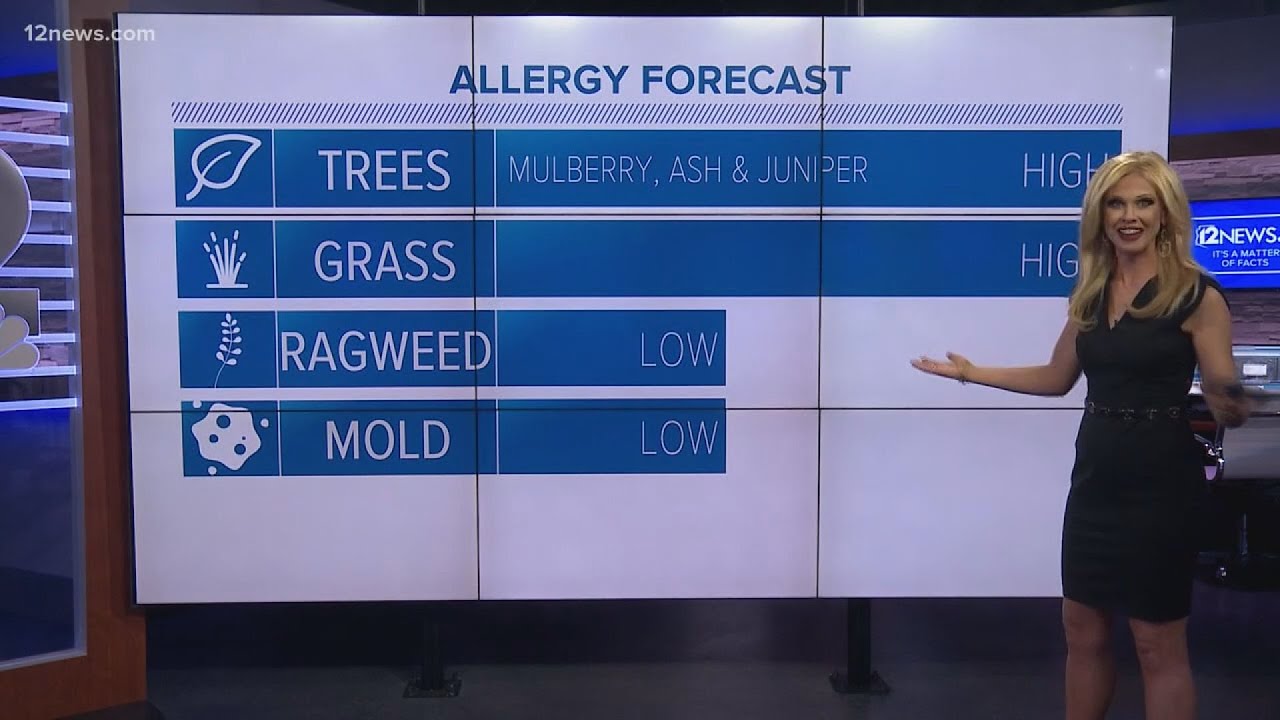 Seasonal allergies are here in Phoenix