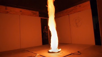 Fire Tornado at the University of Maryland
