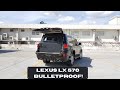 Lexus LX 570 Bulletproof Car Armored Vehicle B6 #LX570 #WALDBODYKIT #LEXUSLX570 #BULLETPROOF