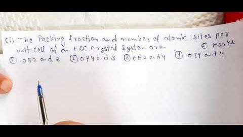 CSIR NET June 2015 solid state solutions