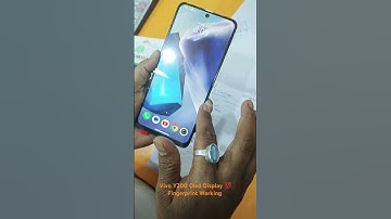 Vivo Y200 Oled Display 💯 Fingerprint Working 💪 Thanks 🙏
