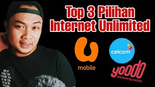 Top 3 Plan Unlimited Internet Bawah RM100 No F.U.P (Kluster Jimat)