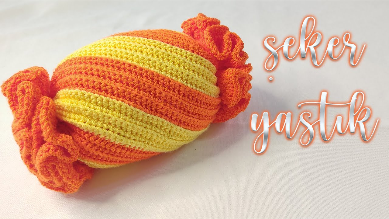 İyi Bayramlaaarrrr! | Şeker Yastık Yapımı | Crochet Candy Pillow