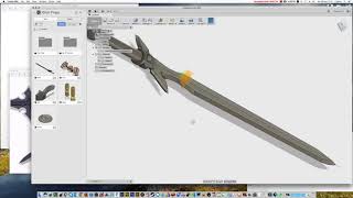 Sword Art Online Longsword - Fusion 360