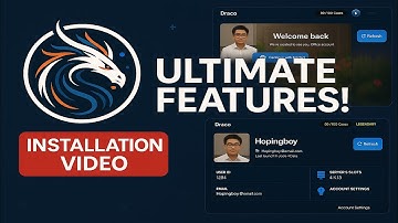 How to install Draco Panel and Dash free easy to install