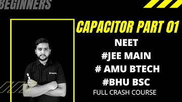 Capacitance and capacitors || AMU B.TECH crash course || NEET crash course by sandeep sir ||#STBG