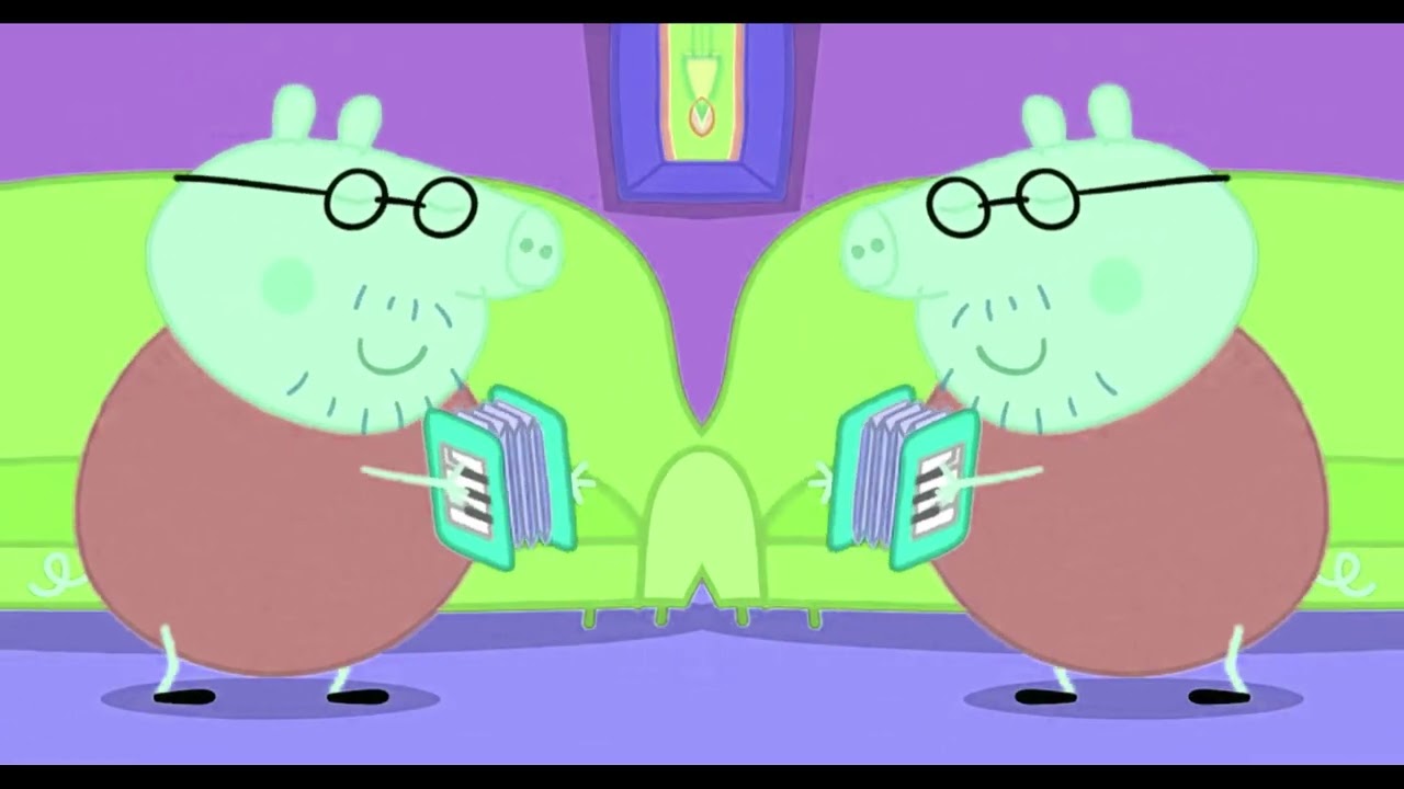 Peppa and George Family Plays Instrument Sponsored By: Klasky Csupo 2001 Effects