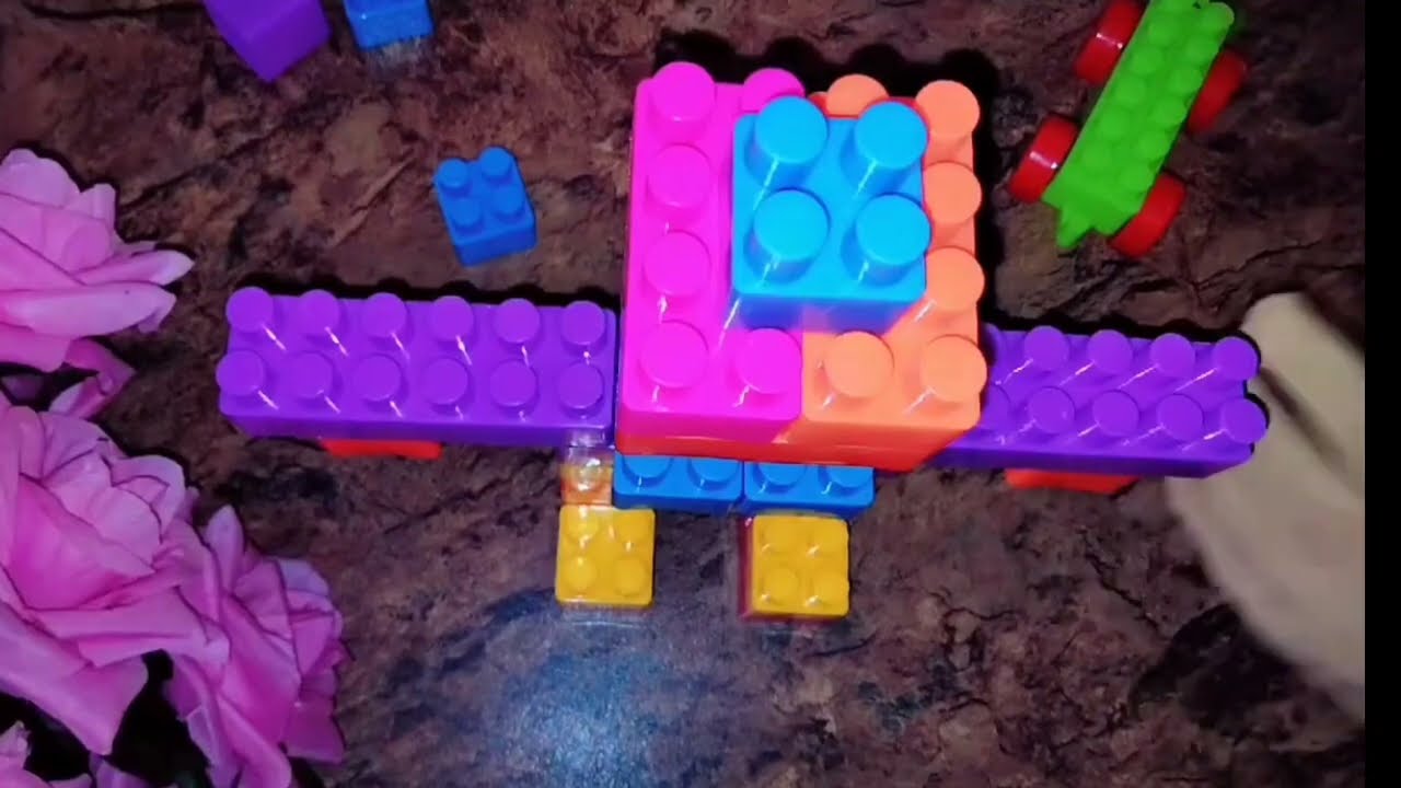 Satisfying DIY Lego ASMR Robot | Building Block | lego blocks | relaxing 