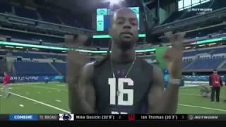 Defensive Backs take the 40 Yard Dash @ the 2018 NFL Combine
