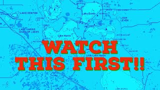 Watch This Video BEFORE You Visit The HARRIS CHAIN In Central Florida For Bass Fishing!!!