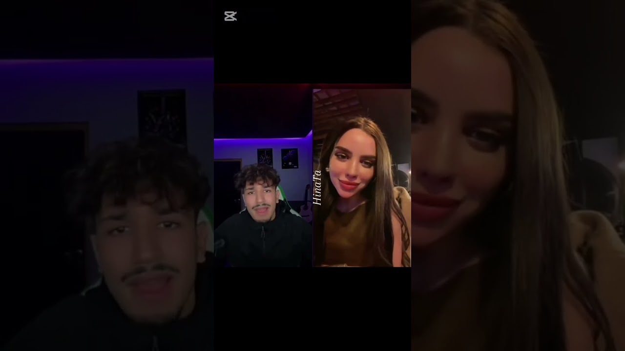 لايف ادريس مع فرح ديال قسمة ونصيب الجزائرية