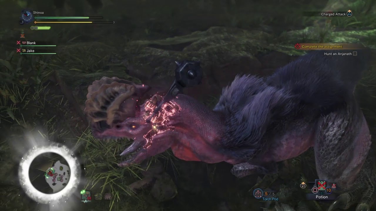 Monster Hunter World | First Anjanath microsoft store