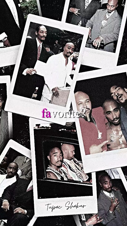 Legendary Tupac Photoshoots 😳🔥