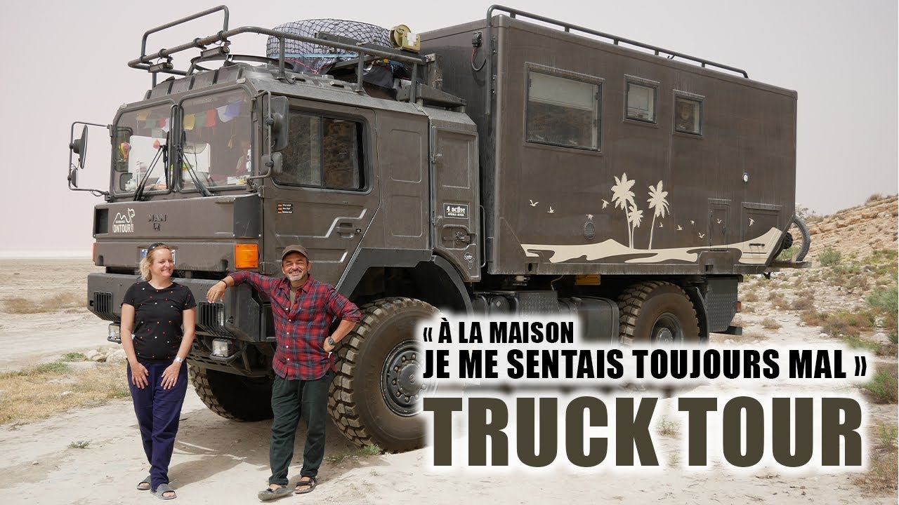 Présentation camion 4X4 aménagé I TRUCK TOUR I Voyager a changé leur vie de famille I English