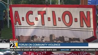 Forum on community violence held in Youngstown