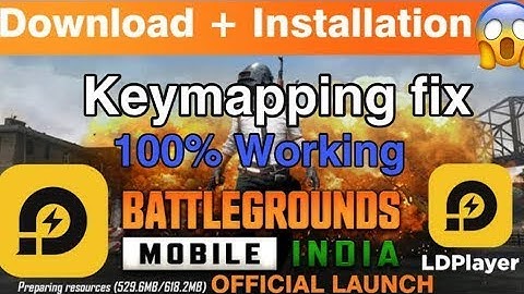 BGMI ON EMULATOR LD PLAYER | Install & key mapping fix | AnudevPlays