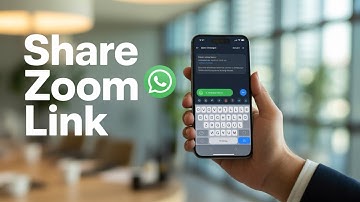 Hoe je een Zoom-vergaderingslink via WhatsApp op de iPhone kunt verzenden