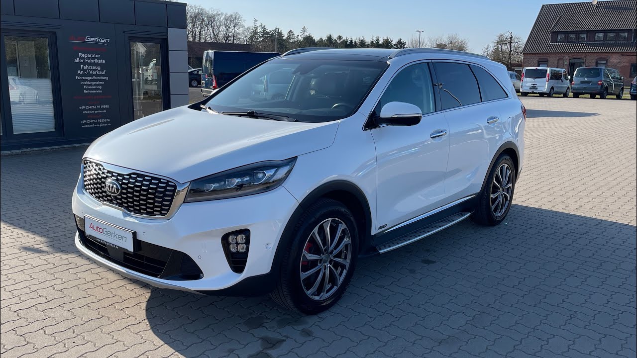 Kia Sorento 2.2 CRDI GT-Line 4WD KIA-Scheckheft AHK in weiß