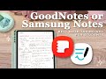 GoodNotes for android or Samsung Notes ✏️Best Note-taking app for students ✨