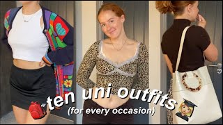 ten sustainable uni outfit ideas ft natalie vagner