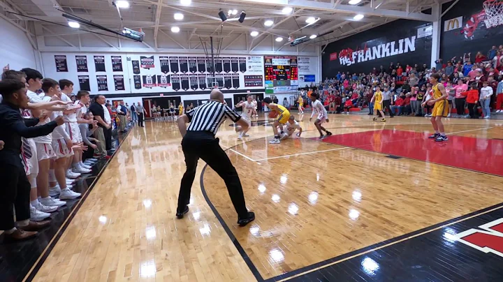 Fan Goes After Ref: Oakwood vs Franklin