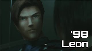 RESIDENT EVIL 2 Kiss but 98 Leon