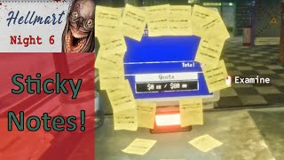 Where Are All The Sticky Notes?! (Hellmart Night 6) Profile