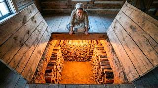 Everyone Laughed at Her "Cave" Under Her Cabin — Then Her Firewood Stayed Dry All Winter