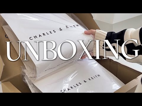 沉浸式开箱?｜CHARLES & KEITH 包包分享?