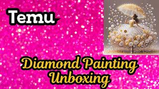 TEMU Diamond Painting Unboxing | Amazing finds | Low Budget Diamond Art Craft Haul Part 17 207