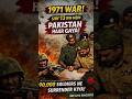 1971 War 😨 | Sirf 13 Din Mein Pakistan Haar Gaya | 90,000 Soldiers Ne Surrender Kiya!”#viral #short