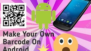 How to make   QR code or barcode using android devices  ✅ |Ultimate Gamerz screenshot 5
