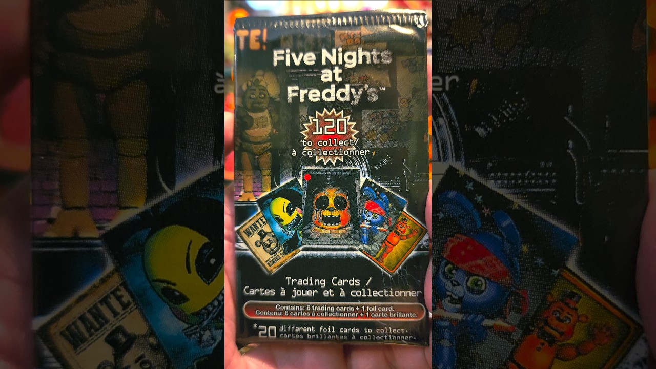Five Nights at Freddy's Trading Cards!  (Pack 20)