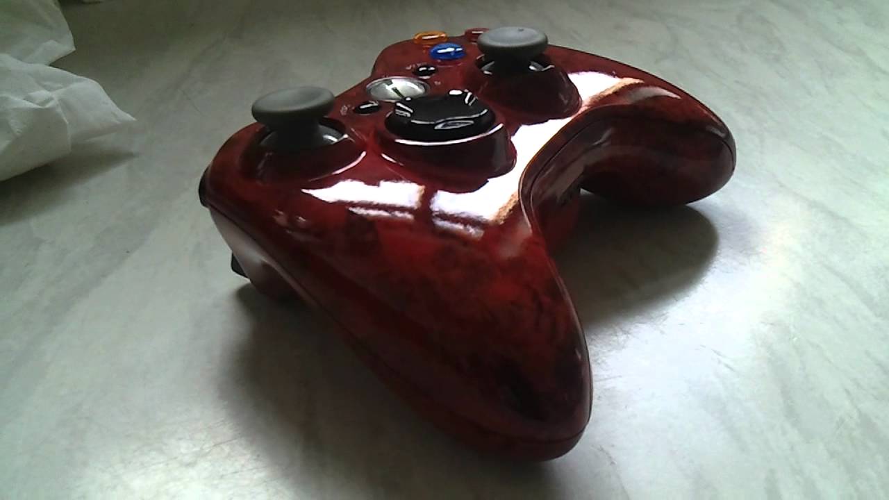 My custom painted xbox 360 controller