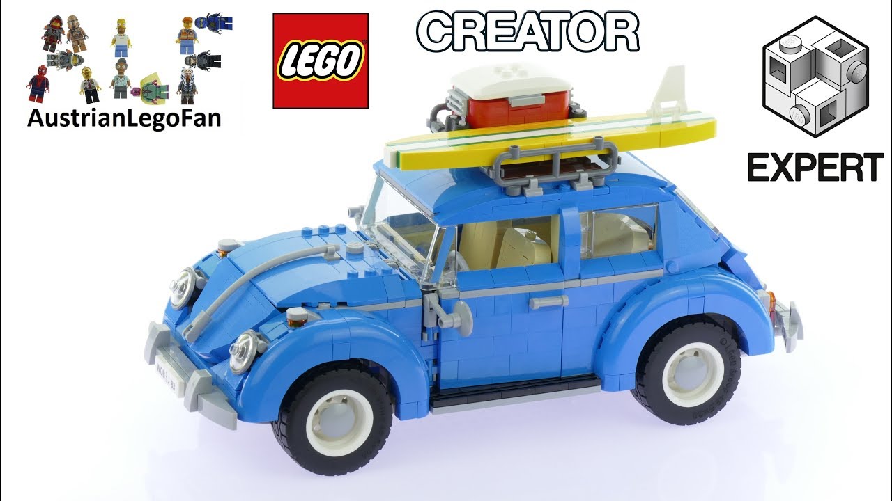 spion Wijzerplaat scheuren Lego Creator 10252 Volkswagen Beetle Speed Build - YouTube