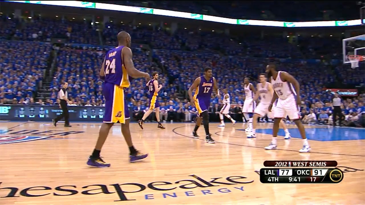 Kobe Bryant last playoffs game