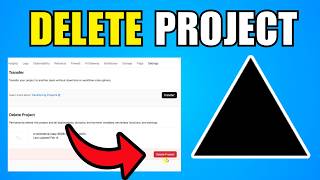 How To Delete A Project In Vercel (2026) (Best Method)