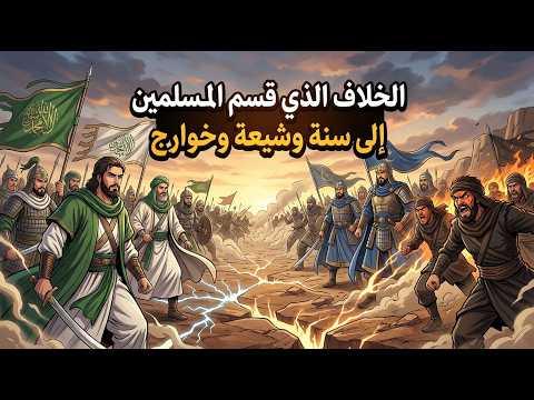 الخلاف الذي قسم المسلمين إلى سنة وشيعة وخوارج