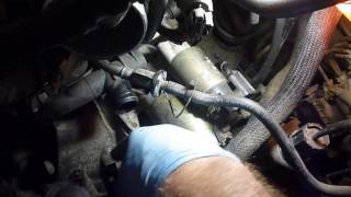 FORD ESCAPE STARTER REMOVAL
