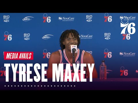 Tyrese Maxey Previews His Second Season | Media Day (9.27.21)