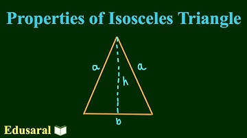 Understanding of Isosceles Triangle in Hindi | Geometry  | All Competitive Exams | Edusaral