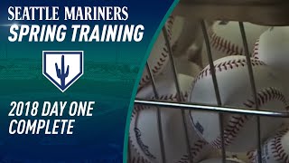 2018 Spring Training: Day One Complete