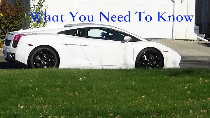 O que você precisa saber sobre o Lamborghini Gallardo
