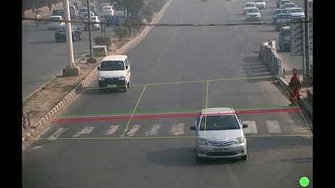 Logipix Traffic Violation Detection Solution – OSVD at Traffic Light at Daytime