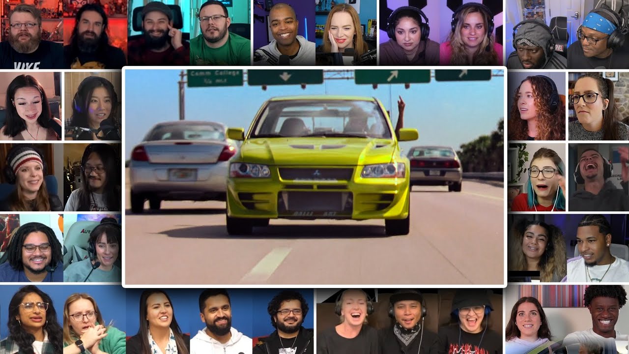 Audition Race | 2 Fast 2 Furious (2003) Reaction Mashup