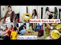 Sister karachi se lahore ayi  hand made gift  fun with family  mazedaar khana  hina mudassar