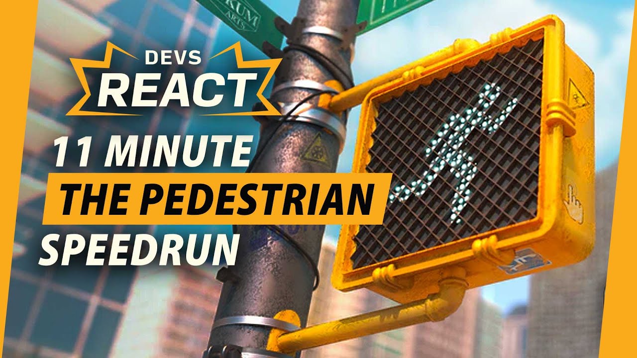 The Pedestrian Developers React to 11 Minute Speedrun